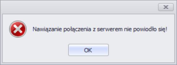 3.2 Pierwsze uruchomienie programu Windykator należności 17 Po zainstalowaniu programu oraz przy pierwszym uruchomieniu pojawi się okno z komunikatem: Rysunek 10 Należy w tej sytuacji nacisnąć