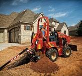 DITCH WITCH KOPARKI ŁAŃCUCHOWE I PŁUGI DO UKŁADANIA KABLI KOPARKI SERII SK Typoszereg Ditch Witch SK to wielofunkcyjne koparki doskonałe do realizacji różnorodnych prac takich jak wykonywanie