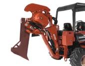 C120H/ST120H RT125 / QUAD do 2463 mm / 2387 mm do 610 mm Moduł pługa wibracyjnego: Model Ciągnik Głębokość płużenia* Średnica produktu* H331