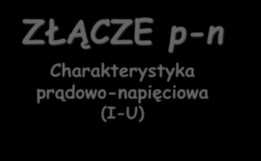 ZŁĄCZE -n Charakterystyka rądowo-naięciowa (I-U) 15