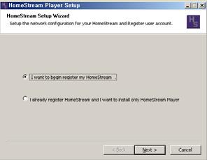 Kreator ustawie HomeStream Kreator ustawie to program za pomoc którego mo liwa jest zmiana ustawie HomeStream oraz parametrów sieciowych. Program uruchamiany jest jedynie z sieci lokalnej.