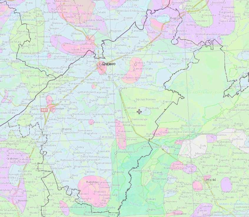 Wody podziemne są głównym źródłem zaopatrzenia powiatu grajewskiego w wodę do celów