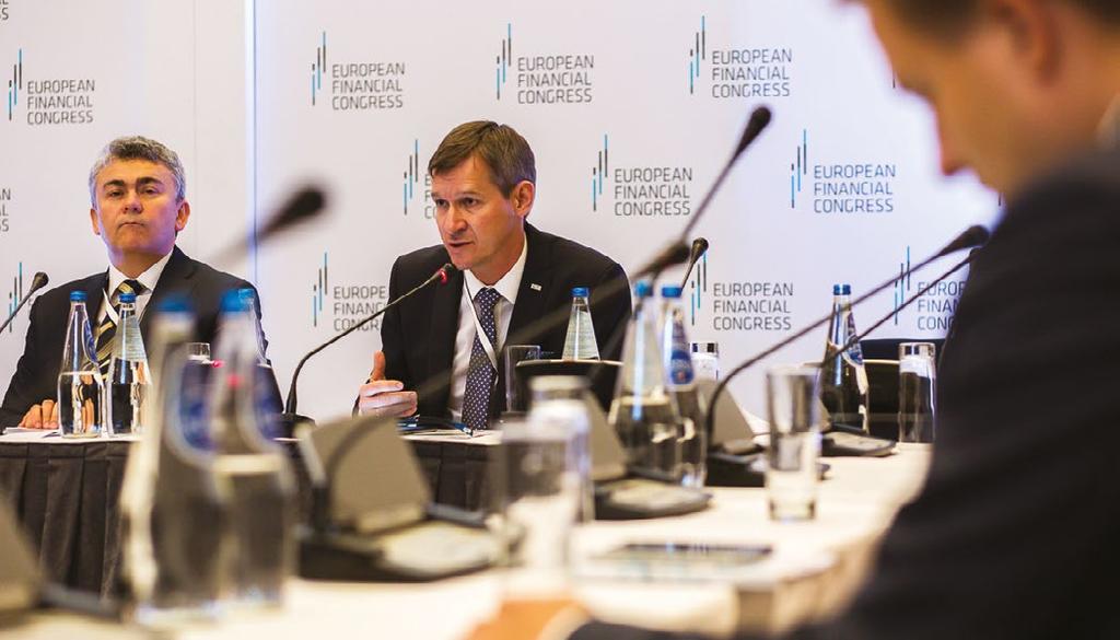 21 Udział PIBR w debacie publicznej Konferencje, kongresy, debaty W tej kadencji PIBR objął swym patronatem 33 wydarzenia związane z gospodarką, finansami i rachunkowością.