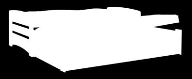 wysokośc/ mattresses are placed at height: 33, 49 cm Pojemnik/ storage: