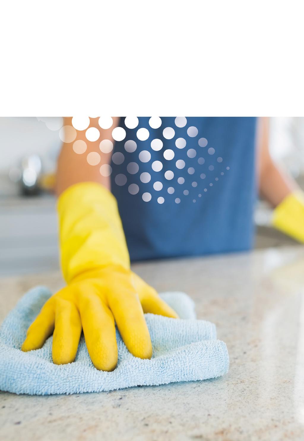 Utrzymanie czystości wymaga odpowiednio dobranych preparatów do miejsca aplikacji.