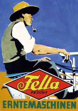 RZUT OKA NA HISTORIĘ 1918 Założenie bawarskiej fabryki pługów AG w Feucht 1921 Powstaje nazwa FELLA, pochodząca od egipskiego słowa Fellache (rolnik) 1923 Do oferty produkcyjnej wchodzą pługi i