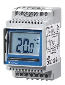 Regulatry Temperatury Elektrniczne na szynę DIN ETN4 Elektrniczny Regulatr Temperatury ETN4 przeznaczny d sterwania systemami grzewania pdłgweg, chrny przed mrzem, a nawet chłdzenia.