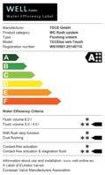 Bezdotykowe uruchamianie spłukiwania podwójną ilością wody uzyskało najwyższe noty w kategorii urządzeń stosowanych w miejscach publicznych i częściowo publicznych.