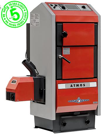 Informacje o produkcie Utworzono 10-02-2018 ATMOS D20P 22kW + palnik + podajnik 1,5m - kocioł na pelet i drewno Cena : 12.