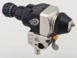 AUTOMATYCZNE PISTOLETY NATRYSKOWE DEVILBISS AG-362P PISTOLET Z MAŁĄ WYJMOWANĄ GŁOWICĄ Zmodyfikowany pistolet z podstawą zaprojektowany do precyzyjnej aplikacji powłok w przemyśle opakowań szklanych i