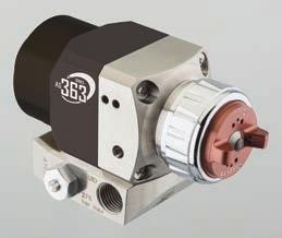 AUTOMATYCZNE PISTOLETY NATRYSKOWE AIRLESS ORAZ ASSISTED KATALOG PRODUKTÓW 23 AG-363 AIR ASSISTED AIRLESS HVLP AUTOMATYCZNE PISTOLETY NATRYSKOWE Pistolet Binks AG-363 łączy w sobie najlepsze cechy