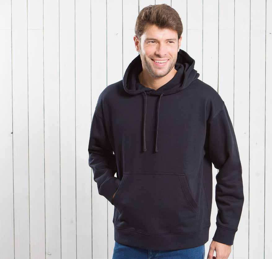 HOODED WEATER UNIEX REF: WUAHOOD Bluza dresowa męska z kapturem zapinana na suwak.