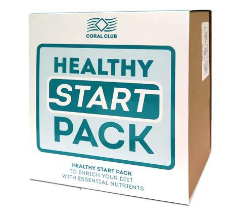 Zestaw Zdrowy start Healthy Start Pack Kod 801100 Zawartość Suplementy diety: Coral-Mine (30 saszetek), Coral Lecithin (120 kapsułek), Papaya (100 tabletek), Super-Flora (90 kapsułek), Griffonia (60