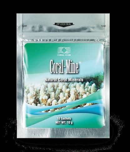 Coral-Mine Kod 2221/91655 Zawartość 10 saszetek z proszkiem po 1,0 g mielony koralowiec... 995 mg kwas askorbinowy.