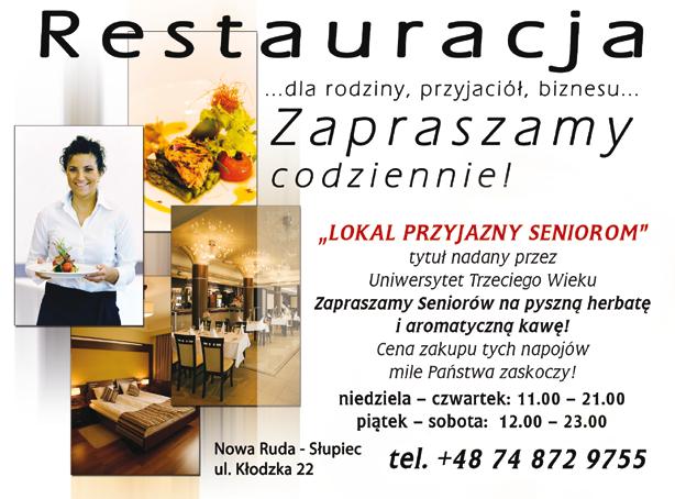 Ruda, Rynek 10A tel. 074 872 1772, 074 872 4351 (wejście od ul.