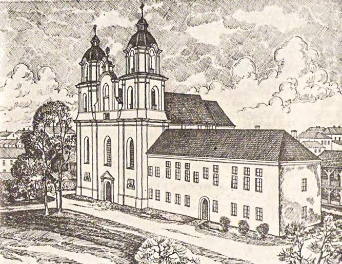 PAMIĘĆ HISTORIA Kościół św. Wojciecha w Mińsku, który został zburzony w ll. 30. Tablica pamiątkowa w kościele w Latyczowie na Ukrainie, w podziemiach którego w latach 30.