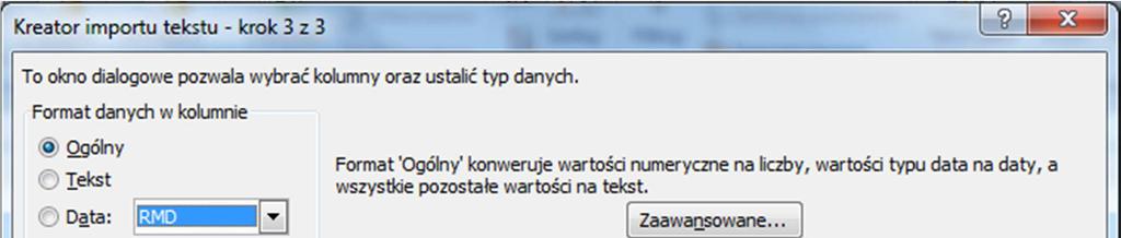 6 Katedra Inżynierii Elektrycznej Transportu i) Po zakończeniu pracy kreatora na