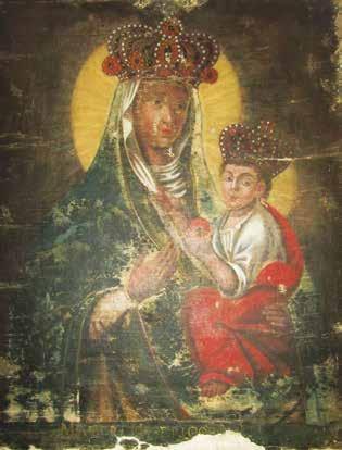 24. Budslavo Švč. Mergelė Marija, XIX a., drb., al., privati kolekcija, Rūtos Janonienės nuotrauka, 2007 Budslav Mother of God, 19 th c.