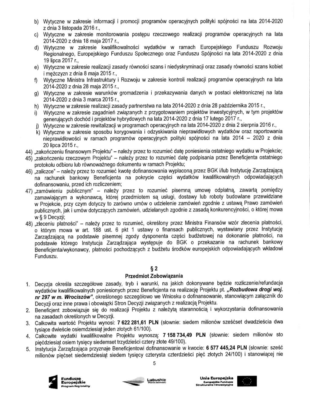 b) Wytyczne w zakresie informacji i promocji programow operacyjnych polityki spojnosci na lata 2014-2020 zdnia3listopada2016r.