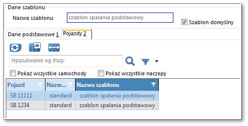 54 Rys. Współczynniki zmienne - Karta kierowcy -> Stan Paliwa -> Dodaj/edytuj. 1.1.2.4.2 Przypisywanie pojazdów do szablonów spalania Aby program mógł prawidłowo liczyć spalanie dla danego samochodu należy przypisać go do istniejącego lub nowego szablonu spalania.