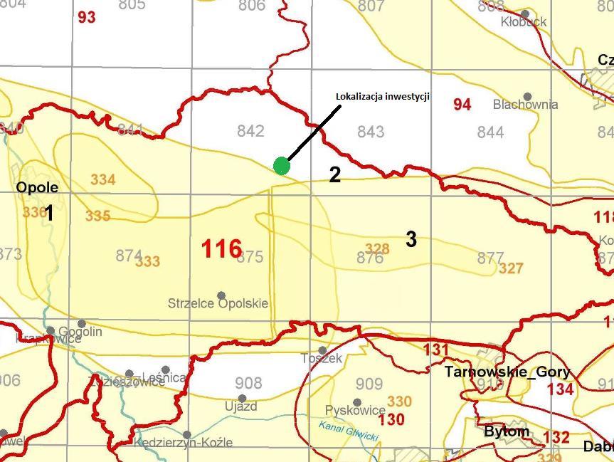 Rys. nr 6. Lokalizacja przedsięwzięcia na tle JCWPd (źródło: http://psh.gov.