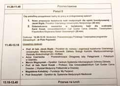 Zintegrowanej Opieki Medycznej, które składało się z kilku bardzo ciekawych prelekcji oraz paneli dyskusyjnych.