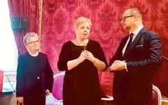 18 grudnia Udział i reprezentowanie OIPiP przez Przewodniczącą Annę Czarnecką oraz Wiceprzewodniczącą Marzenę Olszewską-Fryc w uroczystym spotkaniu z okazji wręczenia przez Prezydenta Miasta Gdańska