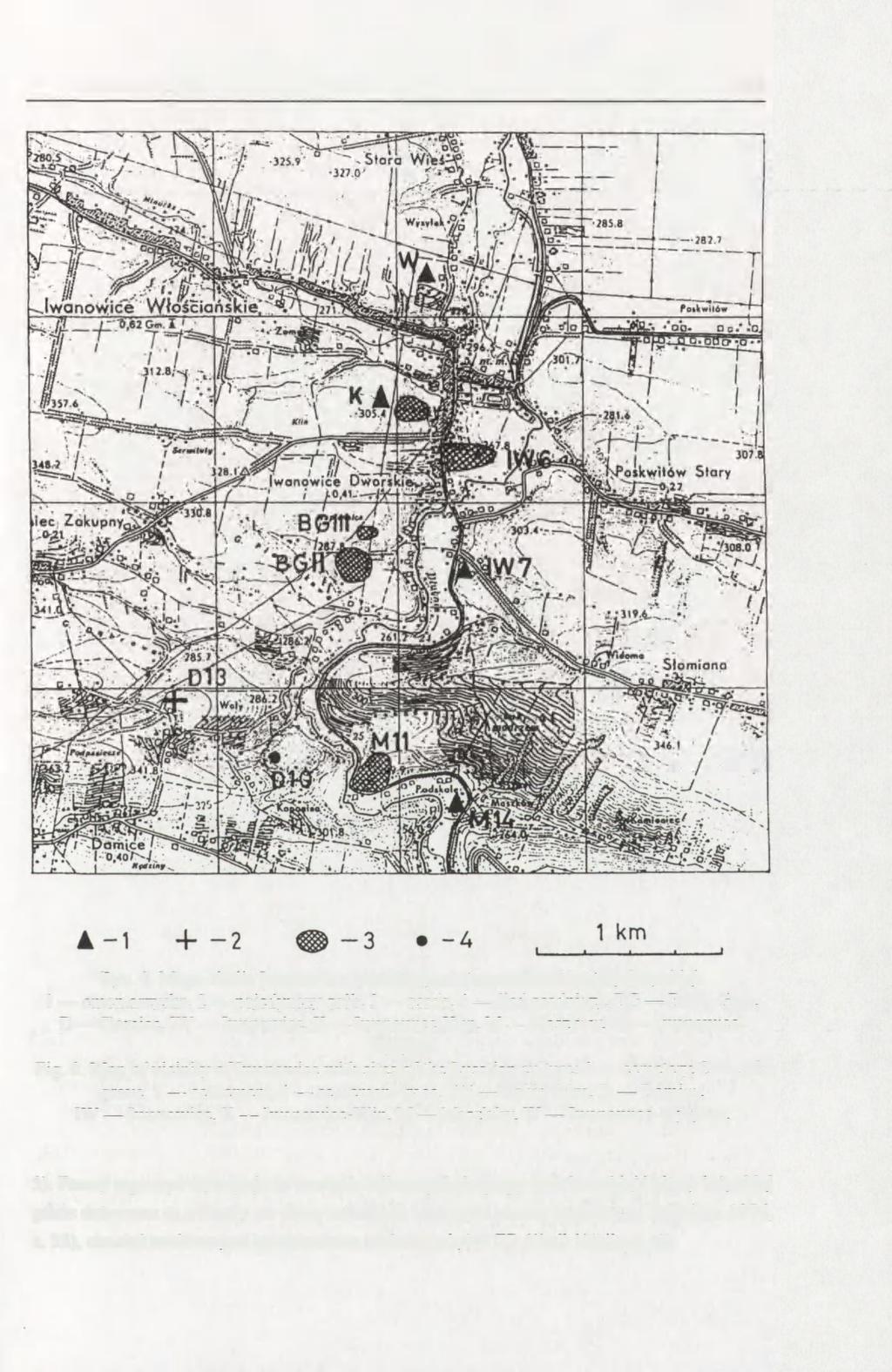 OSADA KULTURY ŁUŻYCKIEJ NA STANOWISKU IWANOWICE-BABIA GÓRA II 181 Ryc. 9.