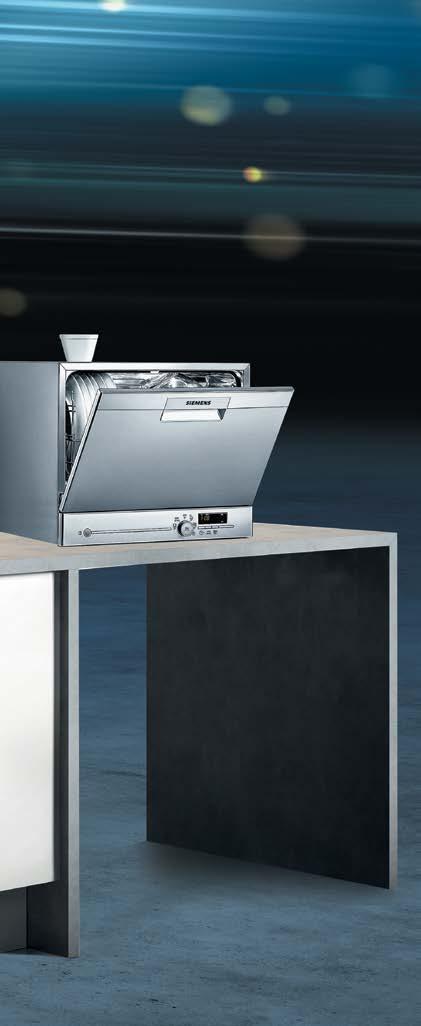 Suszenie Extra Zmywarka kompaktowa A + 8 L Woda 45 wysokość 48 db 6 kompletów naczyń variospeed szybki 45ºC aquasensor antifingerprint MODEL ZALETY SK 26E821EU, iq300 variospeed, aquastop PARAMETRY