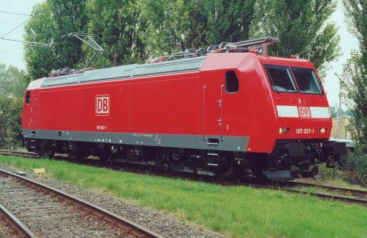 Lokomotywy BR185 dla kolei niemieckich DB Projekt: