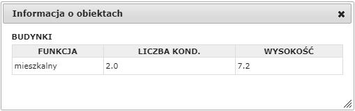 Rysunek 26 Okno Informacja o obiektach 2.3.