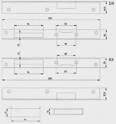 250 + Stal nierdzewna 10 IS-033-194 24 x 250 + Stal