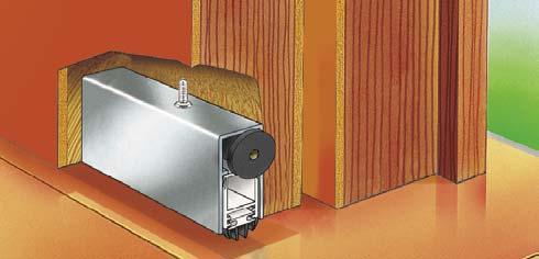 Możliwość skrócenia o 10 cm Maksymalny wysuw 13 mm Zastosowanie: drzwi drewniane i stalowe K5-030 K5-030-725