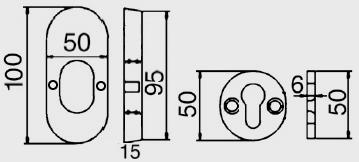 BM-M1637-92WB-F1 92 mm wkładka + Anodyzowany F1 Klamka / klamka 1 kpl. BM-M1637-92WB-F4 92 mm wkładka + Anodyzowany F4 Klamka / klamka 1 kpl.