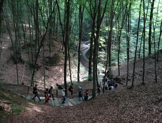 16 (photo M. Górecka). Ryc. 2. Sesja terenowa Roztocze ochrona przyrody na obszarze transgranicznym Polski i Ukrainy.