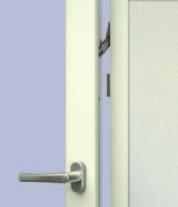 Hamulec przeciwprzeciągowy Element ten pozwala na proste blokowanie w dowolnym położeniu otwartych drzwi balkonowych lub okien.