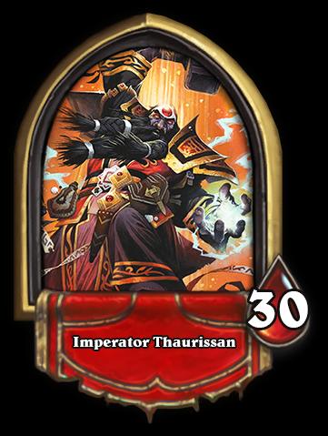 Władza Imperatora Thaurissana jest wyłącznie tytularna. Podobnie jak pozostali Czarnorytni jest on chłopcem na posyłki dla Władcy Ognia.