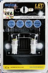 Żarówki Bezprawkwa biała LED, 24V, 1XSMD 5050