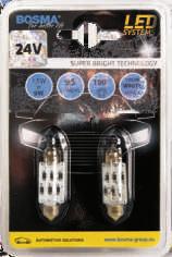 195314 Rurkwa biała LED, 24V, 6XSMD 5050 LED