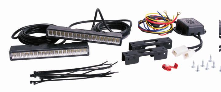 Lampy d jazdy dziennej 8 KOMPLET LAMP DO JAZDY