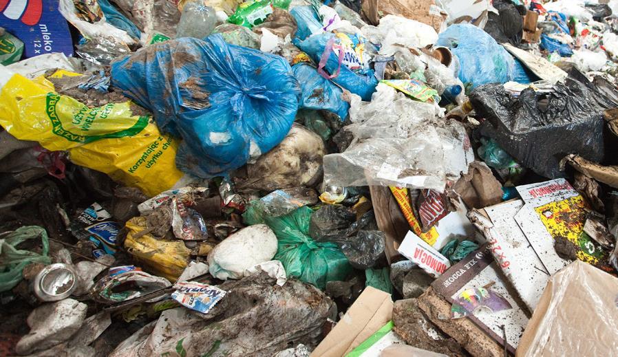 12+ MLN TON ODPADÓW KOMUNALNYCH W POLSCE >80% odpady