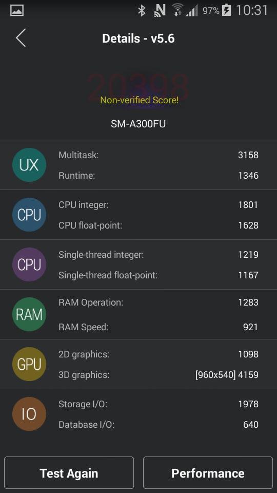 Wszystkie parametry techniczne Samsunga Galaxy A3 znajdują się tutaj. System ocena 5 W Samsungu Galaxy A3 znajdziemy Androida w wersji KitKat 4.