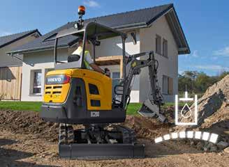 Szybkozłącze Volvo Dedykowane szybkozłącze Volvo ułatwia wymianę osprzętów, takich jak młoty hydrauliczne, łyzki skarpowe oraz łyżki koparkowe.