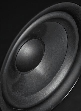Mały, 10-cm głośnik średniotonowy ma bardzo odpowiedzialne zadanie - przetwarza zakres od 300 Hz do 3 khz. Dzięki małej średnicy membrany, zapewnia bardzo dobre rozpraszanie.