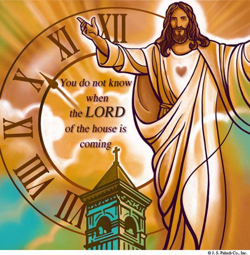 Page 2 FIRST SUNDAY OF ADVENT NOVEMBER 30, 2014 Be watchful! Be alert! You do not know when the time will come.