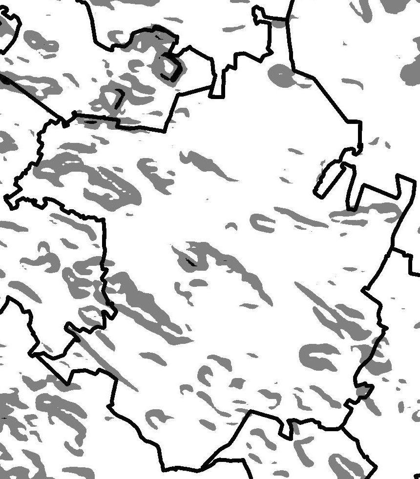 Wzniesienie położone na północ od Radomic Drugich zaliczane bywa do tzw. Grzbietu Szczecniańskiego (Wróblewski 1976).