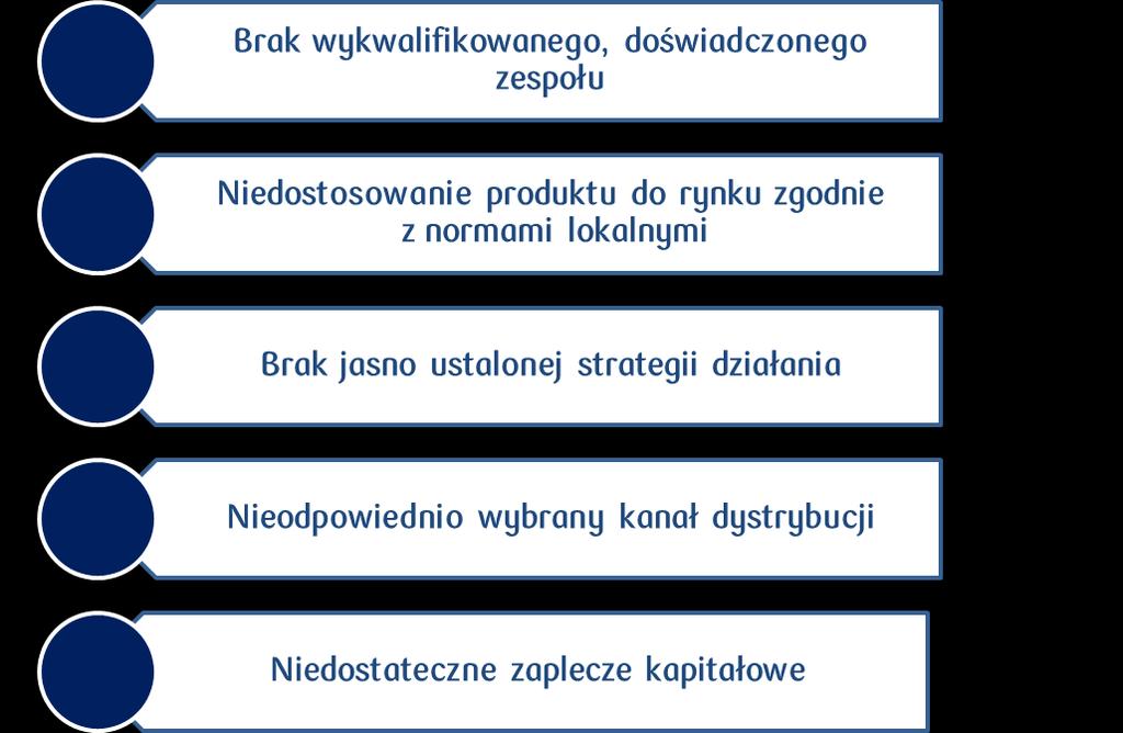 Rys. 2 Inne częste błędy eksporterów: Podsumowanie Eksport może przynieść nawet małej firmie wiele korzyści, np.