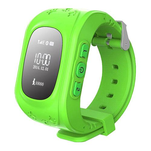 LBS,latarką,dotykowym ekranem i aparatem-niebieski Zegarek smart watch z