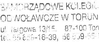 SAMORZĄDOWE KOLEGIUM ODWOŁAWCZE W TORUNIU ul. Targowa 13/15, 87-100 Toruń tel.56659-16-39, 56659-85-57 SKO-63-9/16 J, L Toruń, dnia.y..j..sierpnia 2016 r. DECYZJA Na podstawie art. 7 i art.