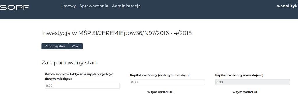 5. Po uzupełnieniu wszystkich wymaganych